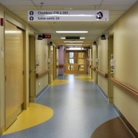 Corridor du 2e étage- Soins palliatifs- Pavillon Mère Anselme Marie- Hôpital Marie-Clarac